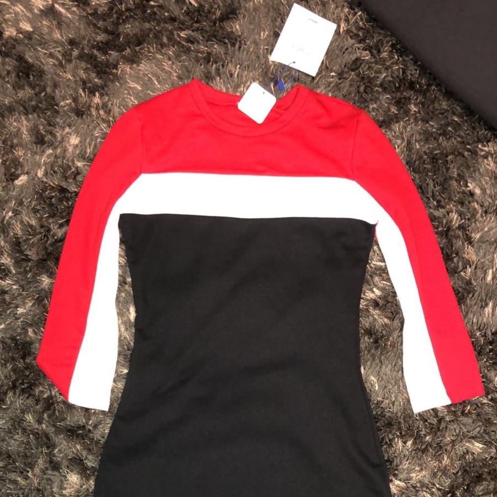 Zara knee length body con dress